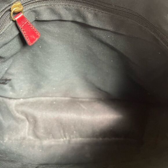 Fossil leather cranberry red messenger bag distressed cow hide leather f… - Picture 9 of 9